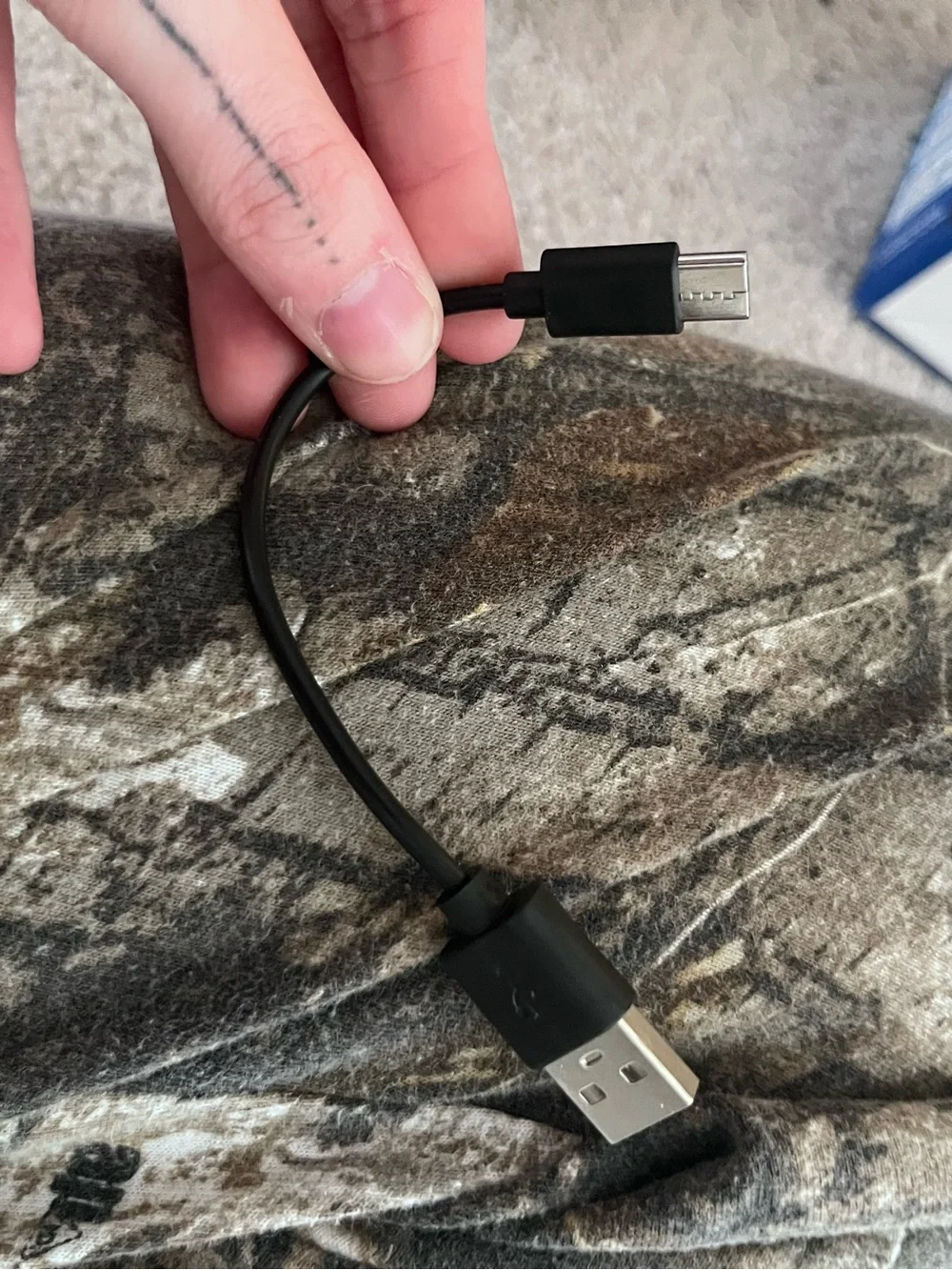 Black Micro-USB to USB Charging Cable - Universal